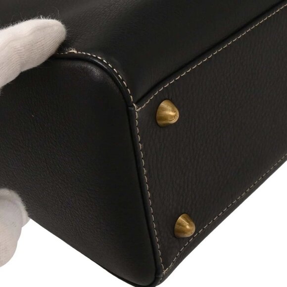 Christian Dior Black Calfskin Lady Dior 2way Handbag - Picture 6 of 10